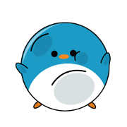The cute little DDDD penguin