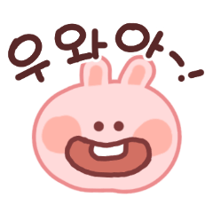 Pink Rabbit PinPin (Korean)