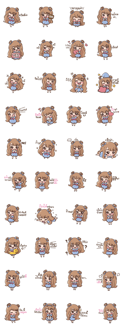 Happy cute girl version4