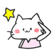 White cat Mia(Close Honorifics)