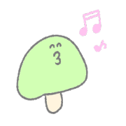 yellowish green KINOKO
