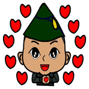Soldier boy in love