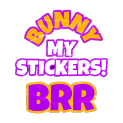 BUNNY OFFICIAL STICKERS