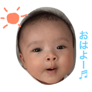 Sticker of my daughter Tomochan