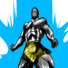 gorilla animation Sticker vo1
