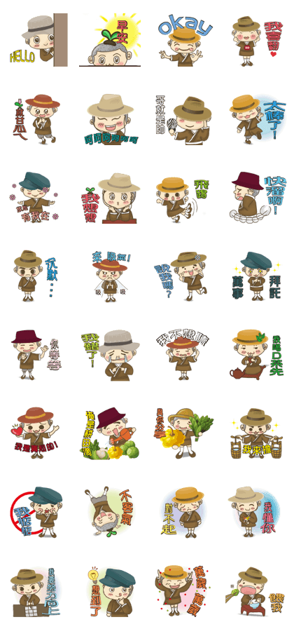 Hat boy's world