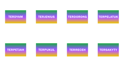 "TER" Text Animated 3