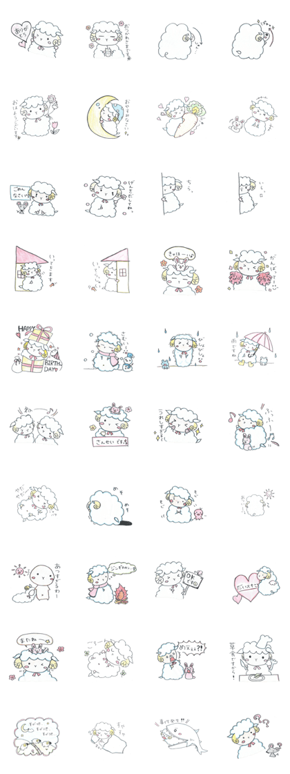 MOCOMOCO Stickers