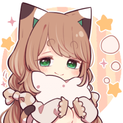 TORTOISESHELL KITTEN GIRL 2 u2013 LINE stickers LINE STORE