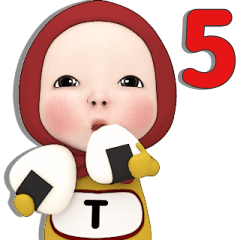Red Towel #5 [t_eu] Name Sticker