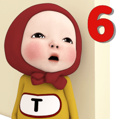 Red Towel #6 [t_eu] Name Sticker