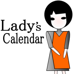 Lady's calendar