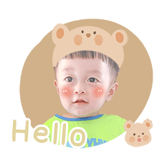 唯凱寶貝貼圖初登場 ♫ baby Kai