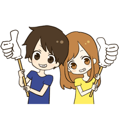 Boy Meets Girl 2 Line Stickers Line Store