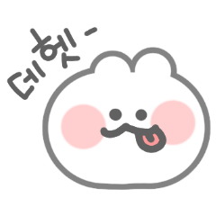 Chubby Rabbit TonTon (korean)
