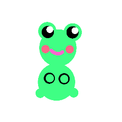 Frog daruma doll