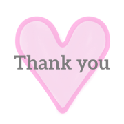 Heart sticker!