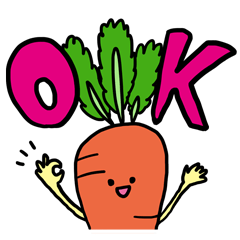 vegetable friends  stickers