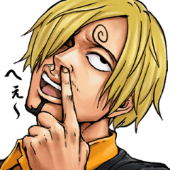 One Piece Sanji Sticker Line Stickers Line Store