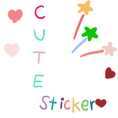 Cute sticker V.2