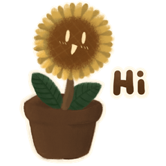 Sunflower and Friends