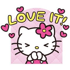 Hello Kitty 90 S Line Stickers Line Store