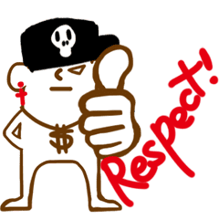Hip hop boy Blackat