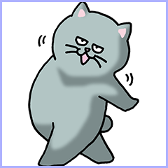 踊る猫 その1 - LINE スタンプ LINE STORE