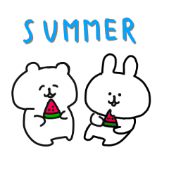 rabbit and bear summer