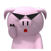 Escape Pig Sticker