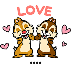 【英文版】Chip 'n' Dale Custom Stickers