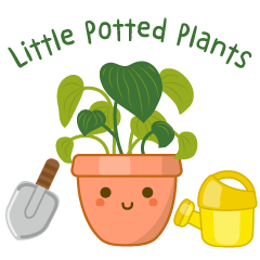Little potted plants