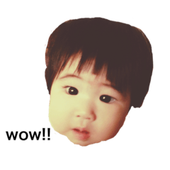 risa's baby sticker(in English)