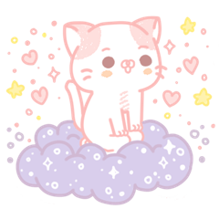 Honey cat : Meow pastel