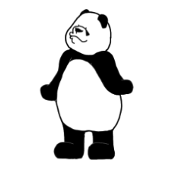 Dadada Panda sticker 4th