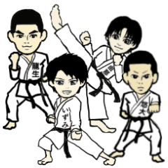 karatedo stickers
