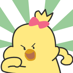 Chick Sticker by yuming