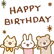 The animals which celebrates a birthday2