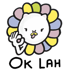 Flower Cat Ah Seng - Singlish Edition
