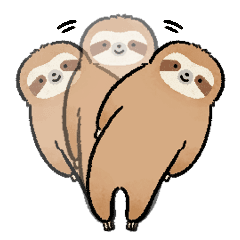 Sloth and Frog 2
