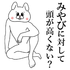 Bunny Sticker Miyabi