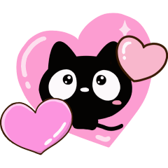 Very cute black cat (Blink)