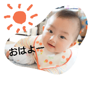 baby's sticker kanadechan
