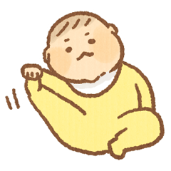 cute baby daily sticker