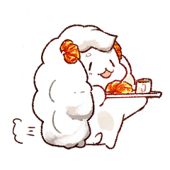 San-chan: Croissant sheep2