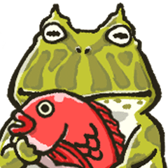 Frog love can not stop!!-new year2021 -
