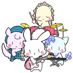 a rabbit who wanna form her own band 3