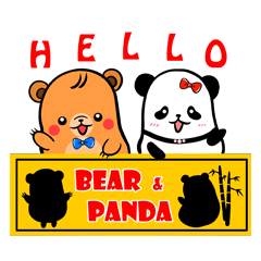 Potato Bear2-Bear & Panda!!(English)