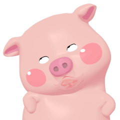 Bacon cute pig