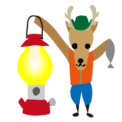 Deer who love the outdoors & camping